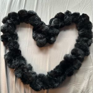 Vintage 90’s Real Rabbit Fur Scarf